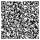 QR code with P J's Mini Storage contacts