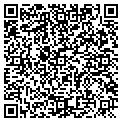 QR code with J M F Graphics contacts