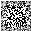 QR code with R A Voicemail contacts