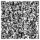 QR code with B & A Utilities contacts