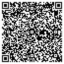 QR code with P Sheehan contacts