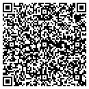 QR code with P Leonard contacts