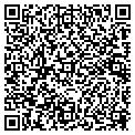 QR code with C & F contacts
