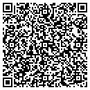 QR code with P W Express Courier Inc contacts