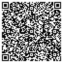 QR code with V Express contacts