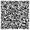 QR code with H M White Bus Service contacts
