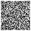 QR code with B & B Moving & Storage contacts