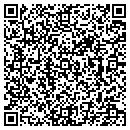 QR code with P T Trucking contacts