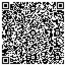 QR code with D & Jhauling contacts