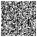 QR code with V L Barbeau contacts