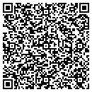QR code with P Gidia contacts