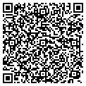 QR code with C P & O contacts