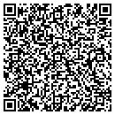 QR code with P L Express contacts