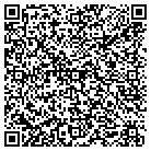 QR code with F & S Asphalt Seal and Stripe Inc contacts