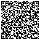 QR code with P K Audio Visual contacts