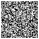 QR code with H Henderson contacts