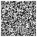 QR code with M B Casting contacts