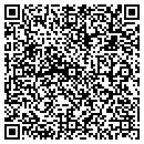 QR code with P & A Graphics contacts