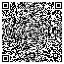 QR code with K&F Crafts contacts