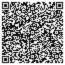 QR code with H E S Inc contacts