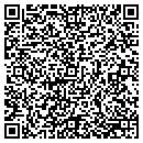 QR code with P Brown Medical contacts
