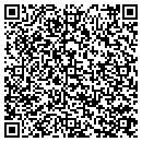 QR code with H W Products contacts
