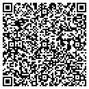 QR code with B J Graphics contacts
