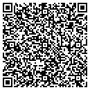 QR code with P J's Concrete contacts