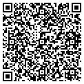 QR code with P A S Inc contacts