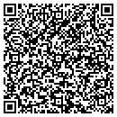 QR code with K B Granite contacts