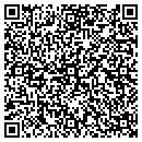 QR code with B & M Monument CO contacts