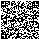 QR code with H & R Grocers contacts