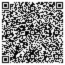 QR code with T's Backhoe Service contacts