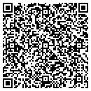 QR code with H & H Land Consulting contacts