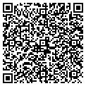 QR code with J & H Foundations contacts