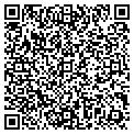QR code with P & B Stucco contacts