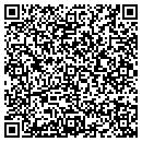 QR code with M E Barker contacts