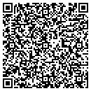 QR code with V & V Storage contacts