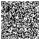 QR code with B & F Thrift Store contacts