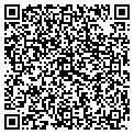 QR code with B & D Video contacts