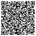 QR code with D & A Tree contacts