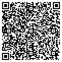 QR code with B K D contacts