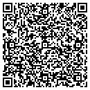 QR code with P D Installations contacts
