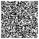 QR code with E Carpet  and Flooring Inc. contacts