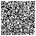QR code with F & M Service contacts