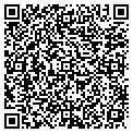 QR code with B B & T contacts