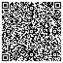 QR code with B & G Crane Service contacts