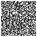 QR code with G & M Backhoe Service contacts