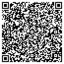 QR code with H & R Docks contacts