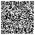 QR code with M & D contacts